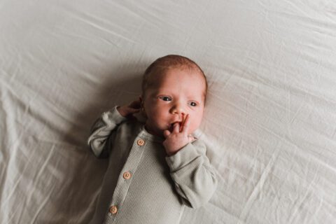 Newbornfotoshoot, Baby foto gemaakt door flow photography
